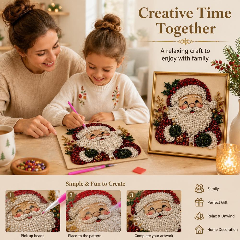 Resin Art Frame - Kit Fai-da-Te di Arte con Perle
