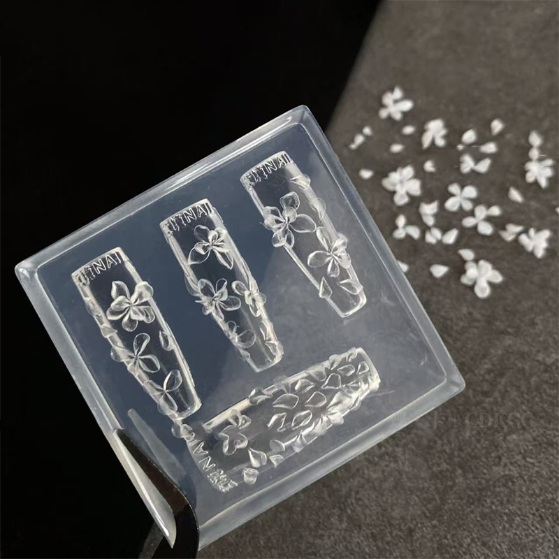 Resin Art Template - Stampo per Unghie 3D a Forma