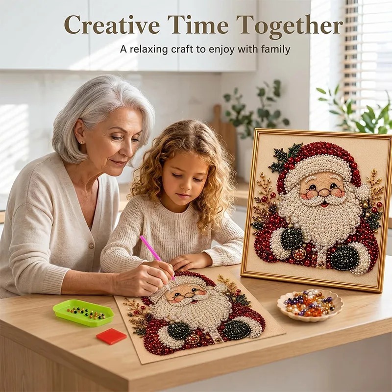 Resin Art Frame - Set Artistico di Pittura con Perle