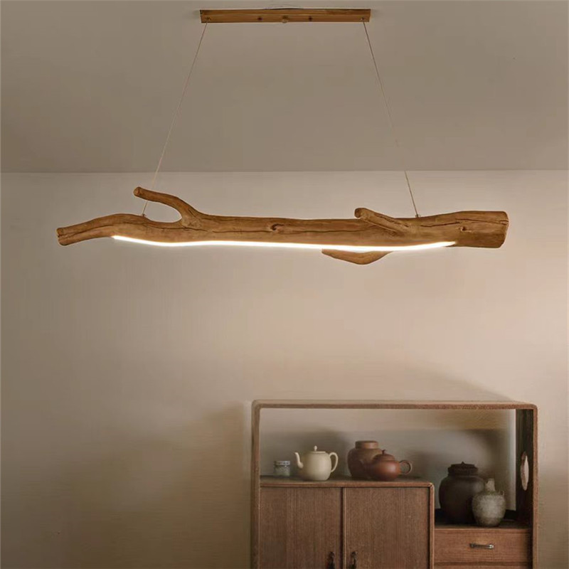 Resin Art Coffee Table - Lampadario Vintage tree Branche LED lampada