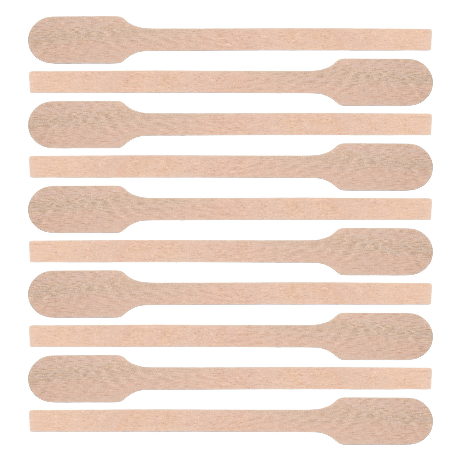Resin Art Diy - 200 Bastoncini in Legno per Mescolare