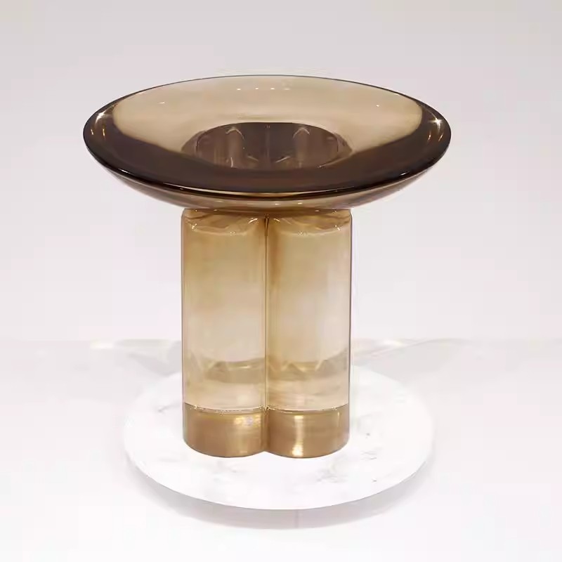 Resin Art Coffee Table - Tavolino da Caffè Rotondo in Resina