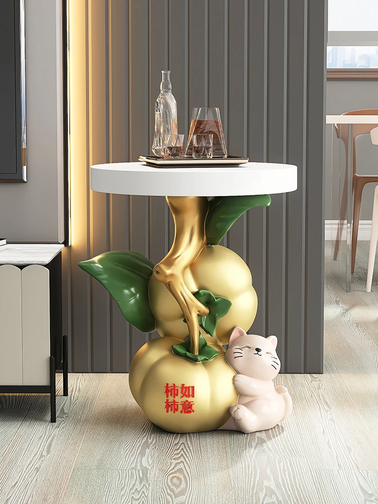 Resin Art Coffee Table - Tavolini con statua creativa Decorazioni per