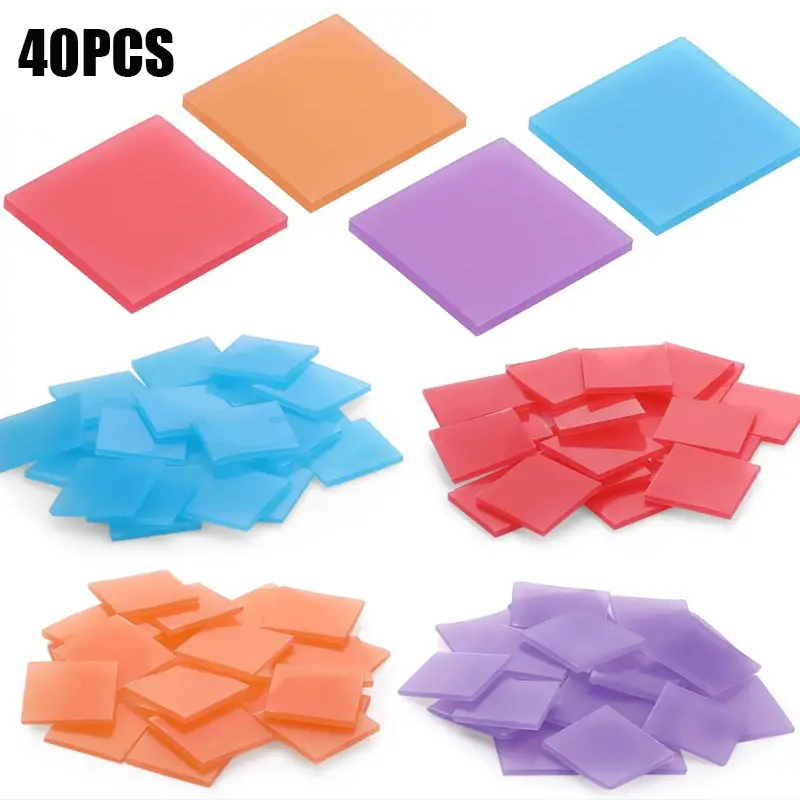 Resin Art Diy - 40 Pezzi di Cera per Pittura